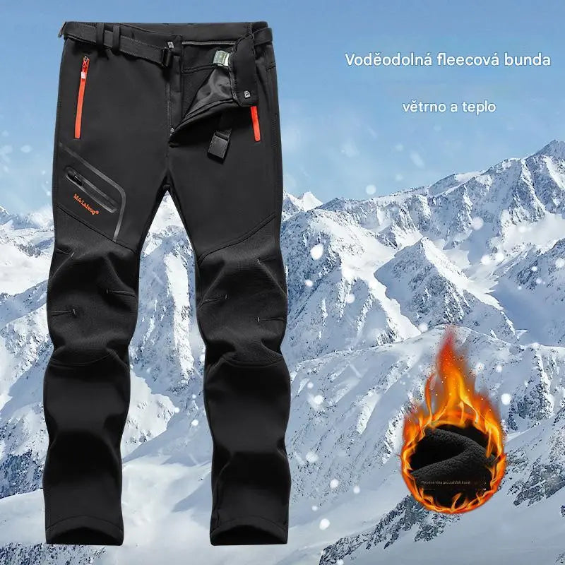 🏃‍♂️【S–5XL】2026 Nove muške vanjske hlače za jesen i zimu – tople, flisane, vodootporne i vjetrootporne
