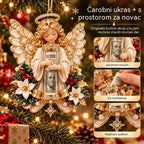 🎁Set od 5 komada✨ Božićni ukras u obliku anđela (može se koristiti i kao držač za novac na poklon)