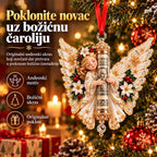 🎁Set od 5 komada✨ Božićni ukras u obliku anđela (može se koristiti i kao držač za novac na poklon)
