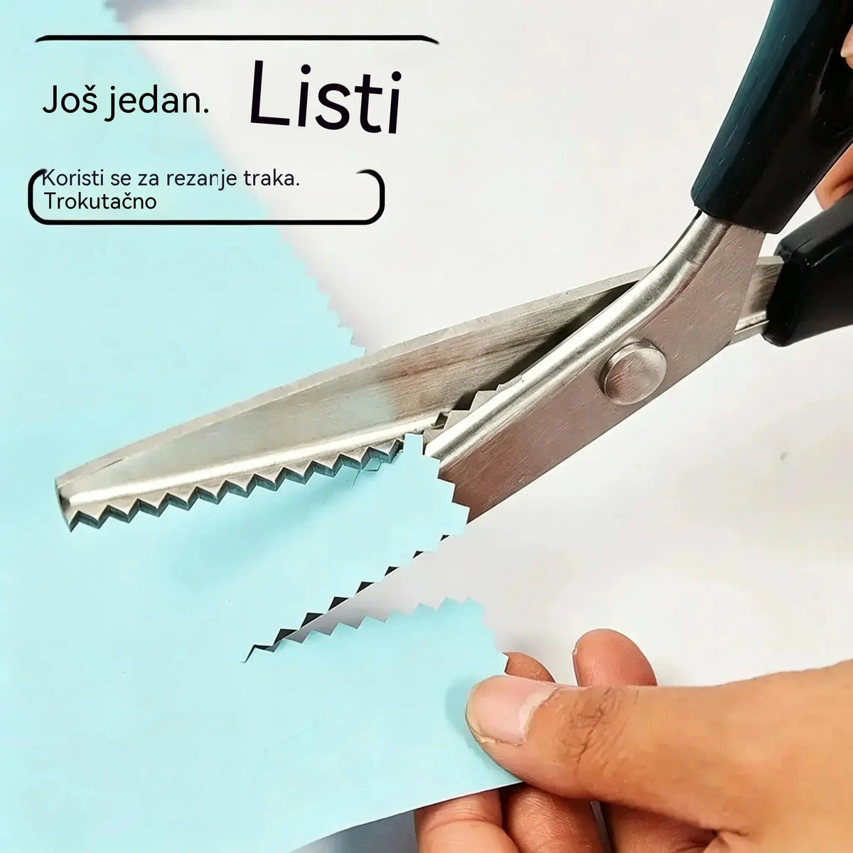 Kupi 1, dobi 1 gratis (2 artikla)  25 eura！ Profesionalne nazubljene škare – Oštre nazubljene škare