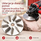 🔧Disk za uklanjanje dlaka od nehrđajućeg čelika za kutne brusilice | Disk za uklanjanje dlaka za čišćenje i obradu svinjetine, janjetine i teletine