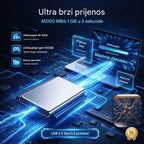 ⚡【32TB】💾 Ultra-tanki SSD nove generacije | Veliki kapacitet i velika brzina | Prijenosna pohrana 🚀