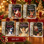 🎄✨Božićni ukras za novac!【Set od 5 komada】Ukras za božićno drvce koji skriva novčanice – kreativan i iznenađujući blagdanski poklon
