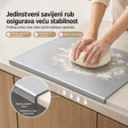 🔪【Izuzetno debela】Daska za rezanje od nehrđajućeg čelika s preklopljenim rubom – ekstra debela i višenamjenska, idealna za profesionalnu i kućnu kuhinju✨