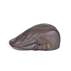🐏【56-60CM】 Gorro de piel de oveja de tamaño ajustable para hombre.