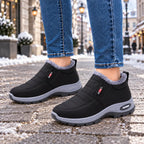 【35–47】Ženska zimska obuća – tople i debele čizme za snijeg na navlačenje, veliki brojevi, prikladne za unutarnju i vanjsku upotrebu